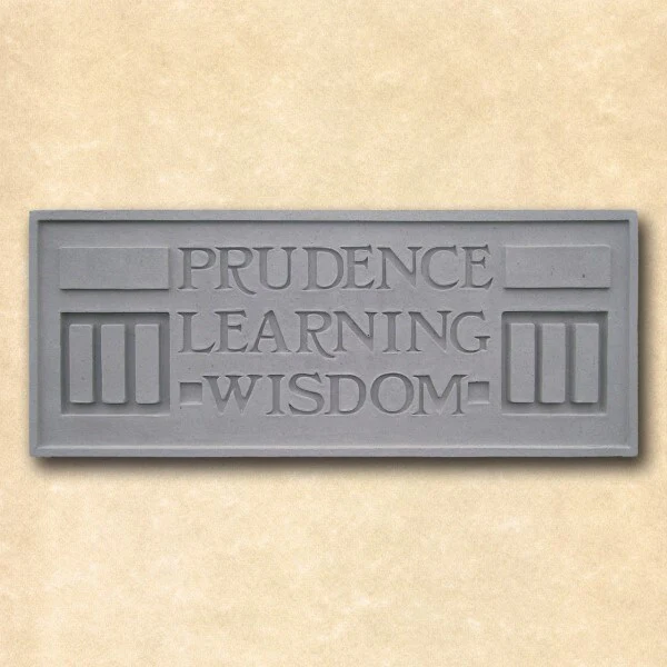 Larkin Prudence Learning Wisdom Wall Plaque - Image 2