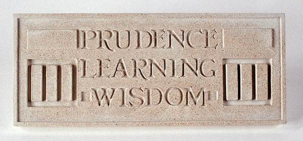 Larkin Prudence Learning Wisdom Wall Plaque - Image 3