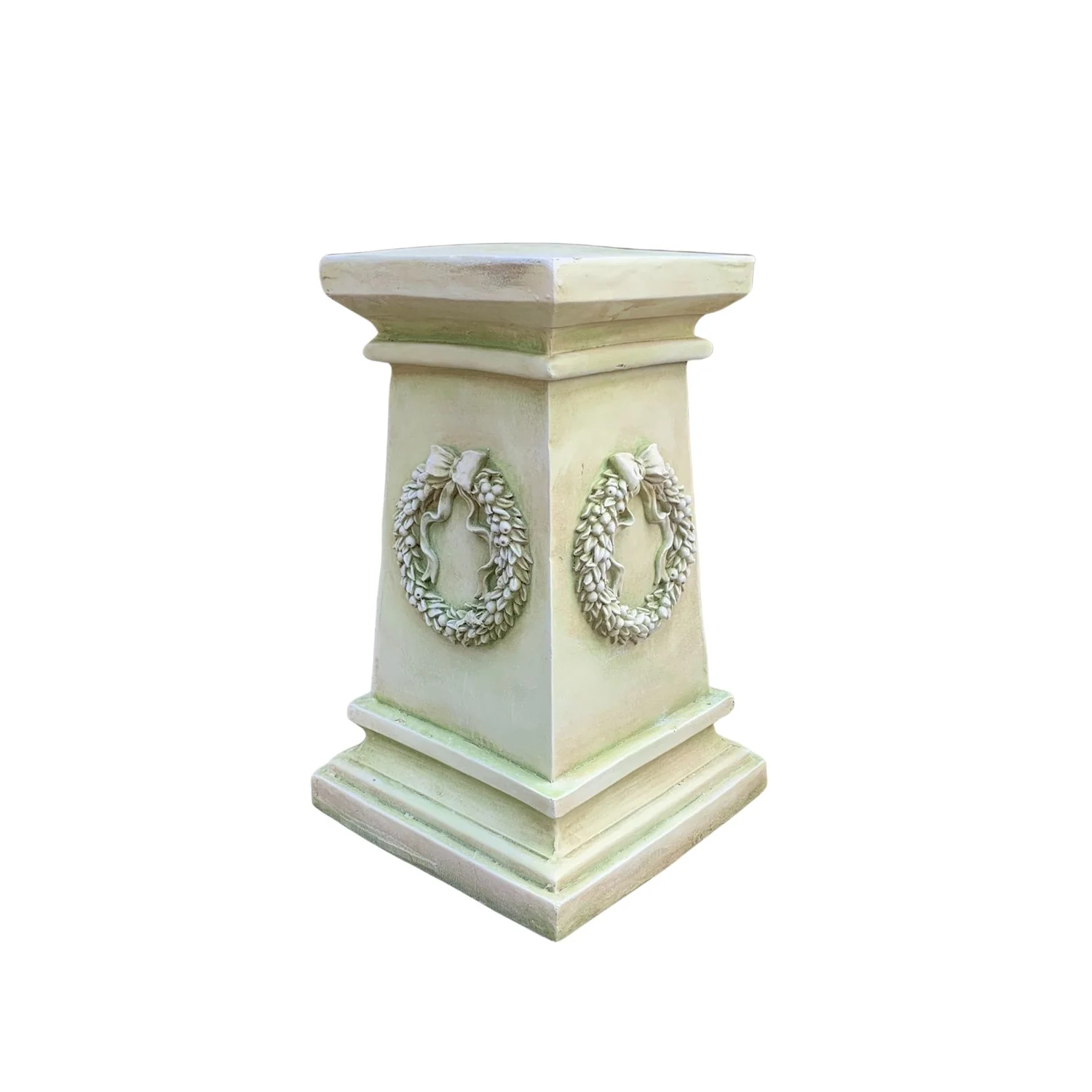 Laurel Leaf Wreath Pedestal 24" High - Image 2