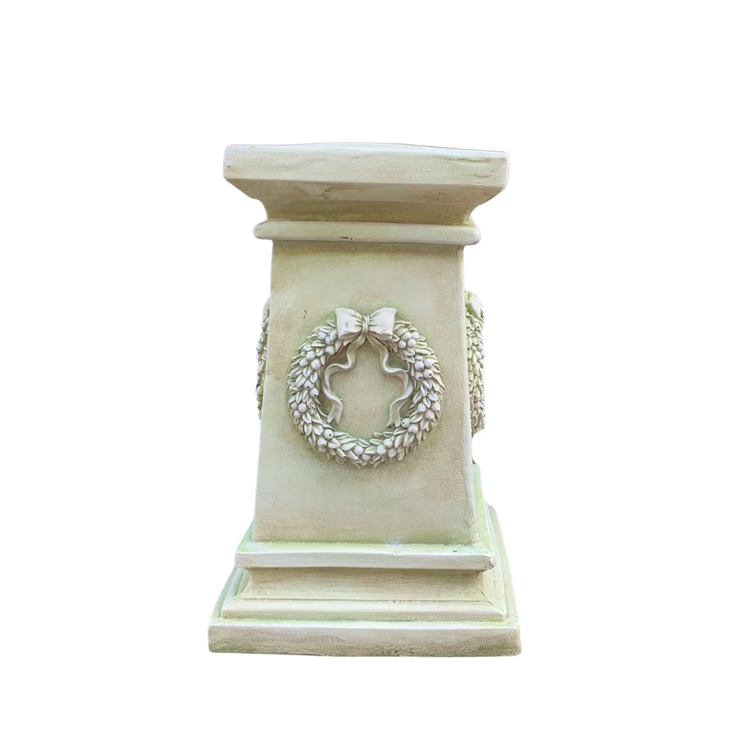 Laurel Leaf Wreath Pedestal 24" High - Image 3