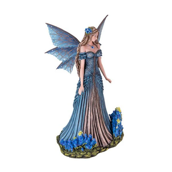 Lavender Fairy Statue Figurine - Image 4