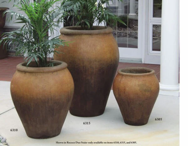 Lazio Jars Set of Three Planters