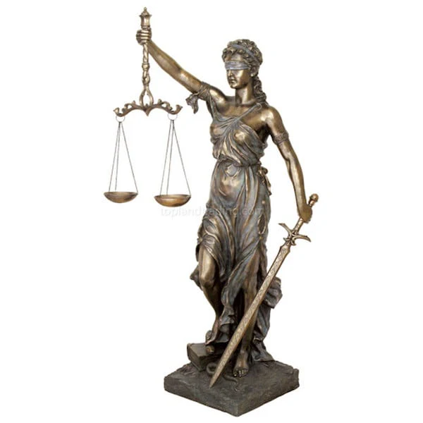 Life Size Lady Justice Statue - Goddess of Justice 69" High