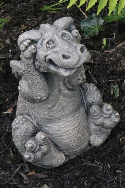 Lil Dragon Too Much Noise Statue