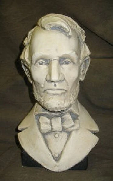 Lincoln Bust 10.5" High