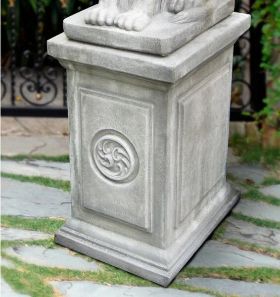 Lion Pedestal 30" High