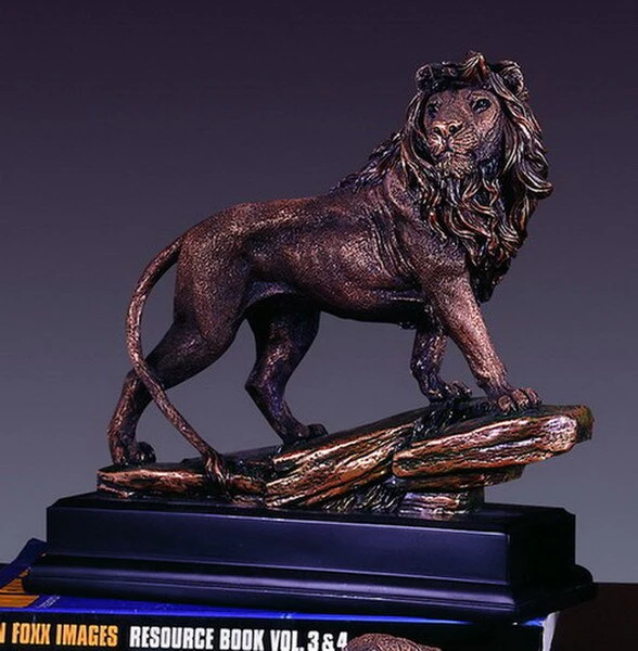 Lion Sculpture 11" High - Image 2