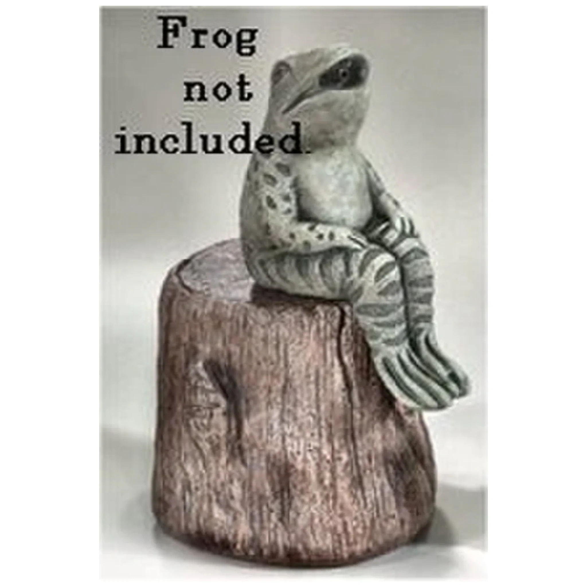 Log Pedestal Small 8.5" High - Image 2