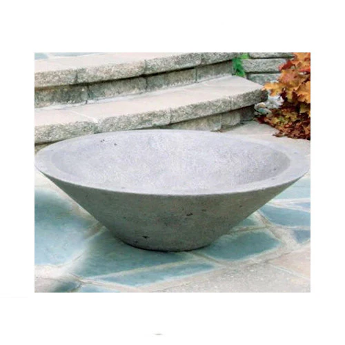 Low Funneled Planter 33" - Image 2