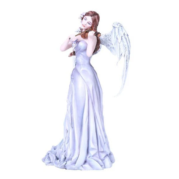 Lullaby Angel Figure Playing Violin Statue - Image 4