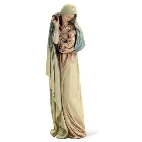Madonna And Child Figure 18" High