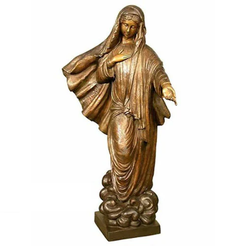 Madonna Antique Bronze 33" High - Image 2