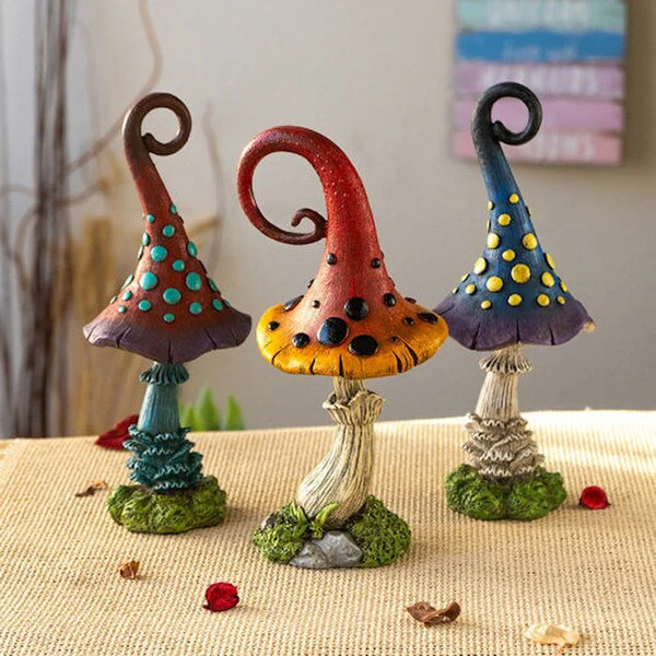 Magic Mushrooms Sculptures Set of Three - Image 6