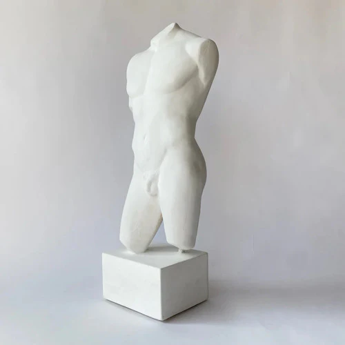 Male Torso Greek and Roman Sculpture - Image 13