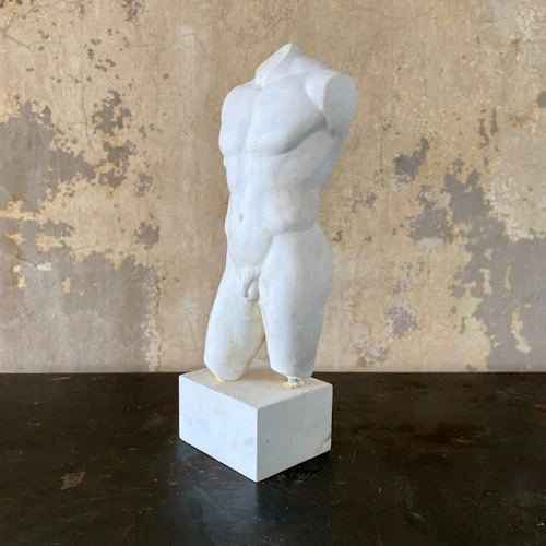 Male Torso Greek and Roman Sculpture - Image 9
