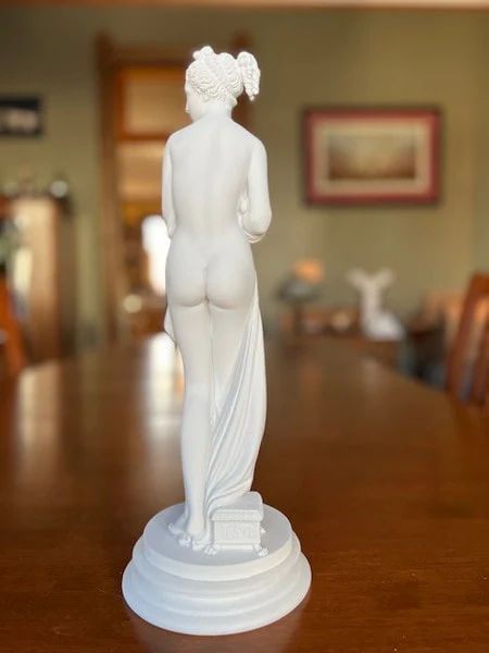 Marble Venus Italica Bather Statue by Canova - Image 3