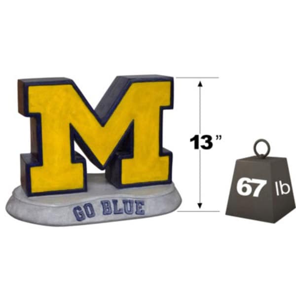 Michigan "M Go Blue" College Mascot - Image 2