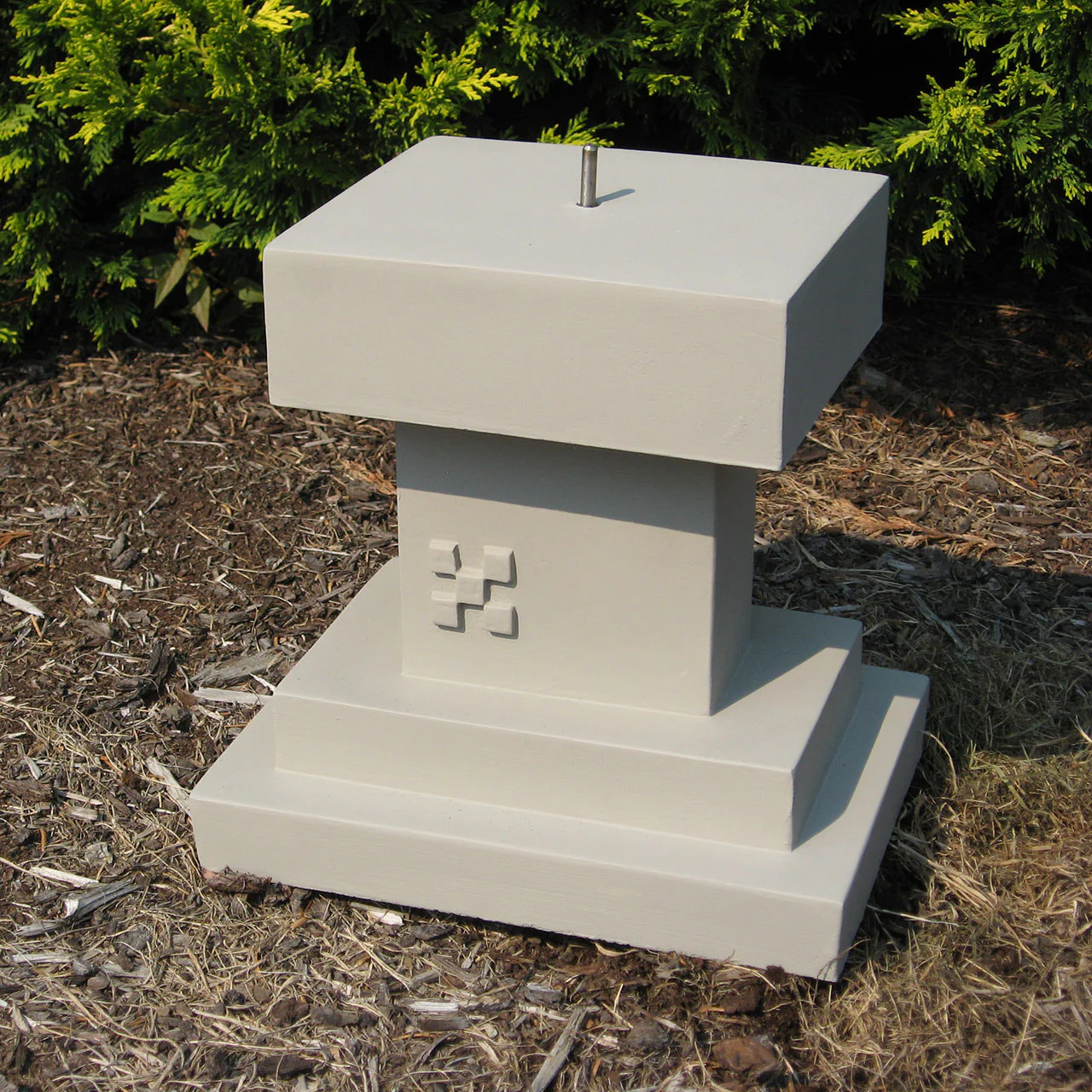 Garden Sprite On Pedestal Sculpture Frank Lloyd Wright 42" High - Image 2