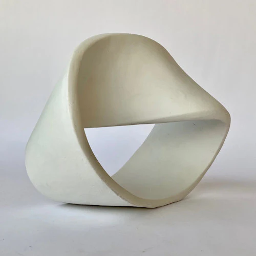 Möbius Strip Drawing Study Sculpture - Image 2
