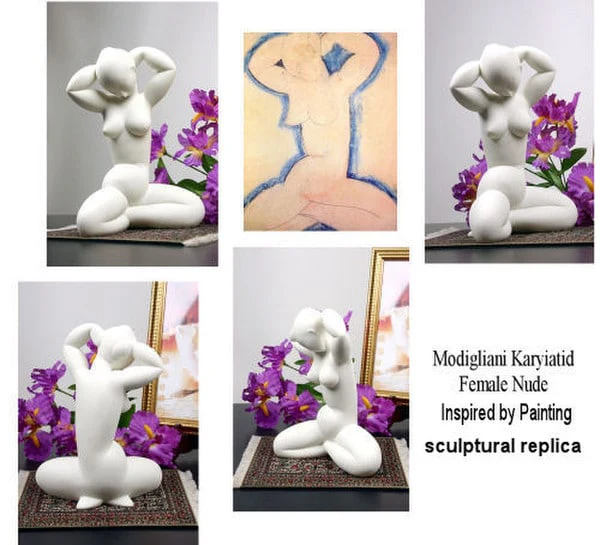 Modigliani Karyiatid Female Nude - Image 4