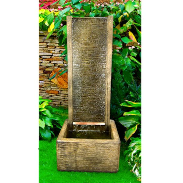 Mojave Wall Fountain with Light