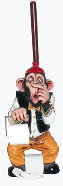 Monkey Toilet Paper Butler Sculpture