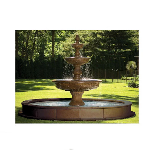 Monticello Fountain On 12' Pool Estate Grand 112" High - Image 2