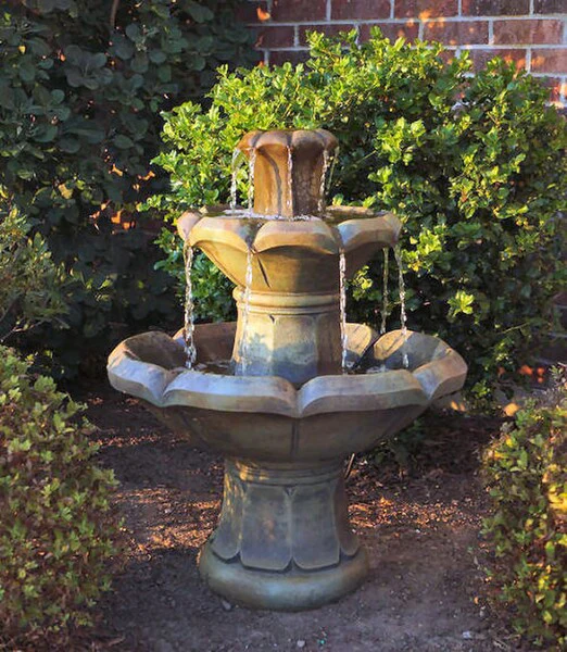 Montreux Two Tier Garden Fountain