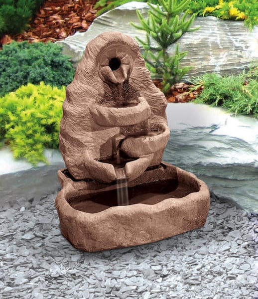 Multi-spill Arch Fountain, 2 Pc