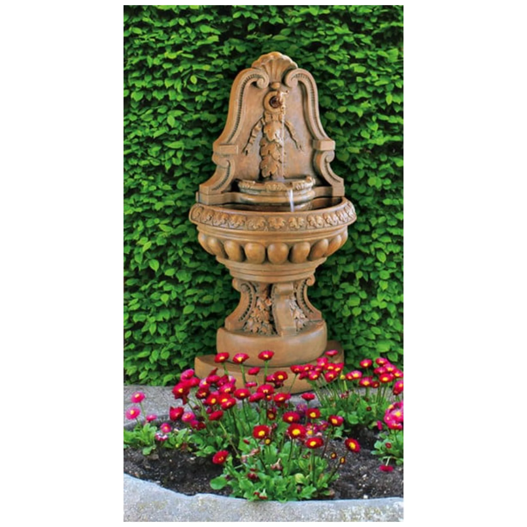 Murabella Grande Flatwall Fountain, 4 Pc