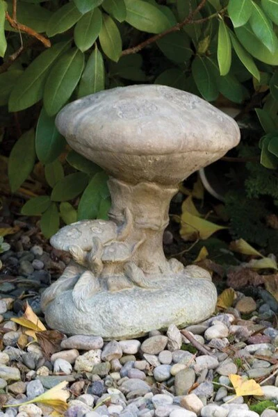 Mushroom Cluster Garden Sculpture 11" H - Image 2