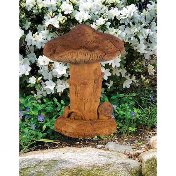 Mushroom Large Garden Sculpture Cement