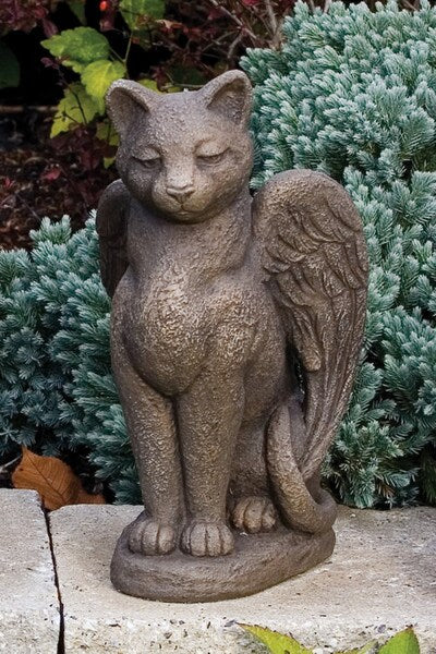 My Guardian Cat Angel Statue 13.75" High