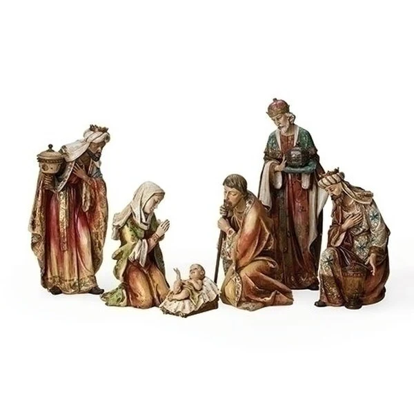 Nativity Set 6 Piece Sculptures