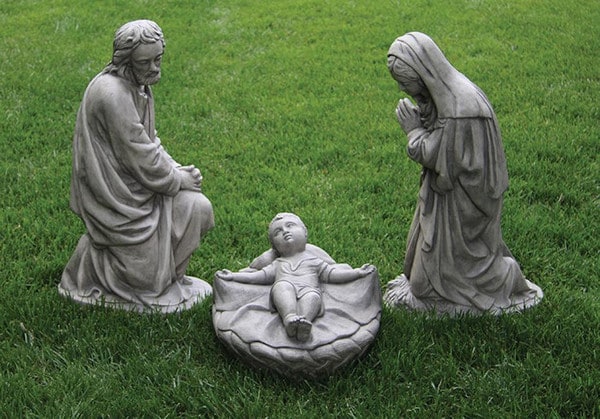 Nativity Set Large Mary, Joseph and Baby Statues - Image 3