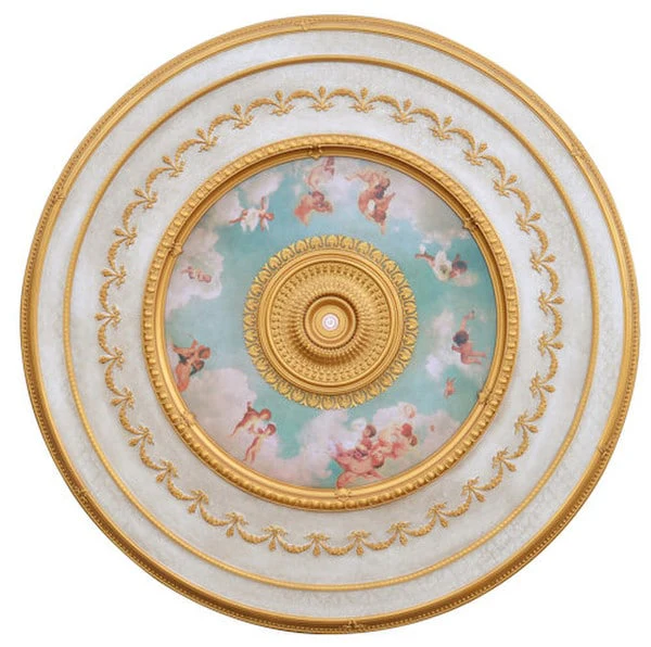 Neoclassical Ceiling Medallion 98 Inch Round