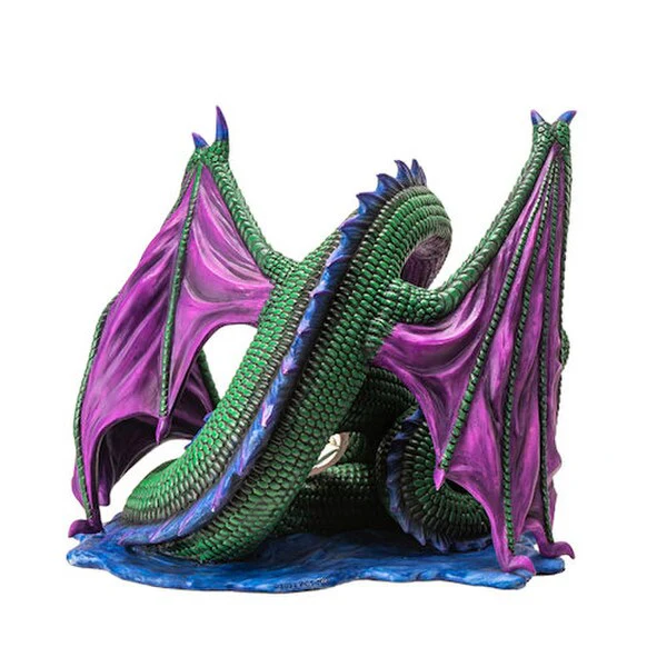 Nephtali's Aquatic Dragon Guardian Statue - Image 3