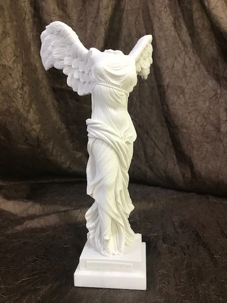 Winged Victory of Samothrace Replica Sculpture 12" High