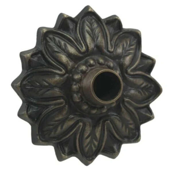 Nikila Water Emitter – Large Decorative Wall Spout Bronze