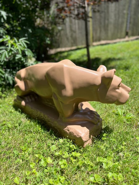 Nittany Lion Shrine Sculpture 36" W x 16" High - Image 4