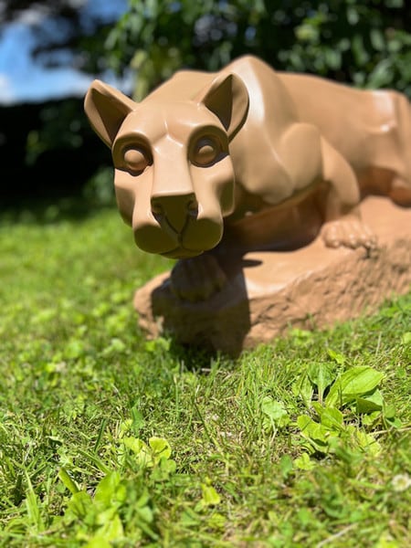 Nittany Lion Shrine Sculpture 36" W x 16" High - Image 6