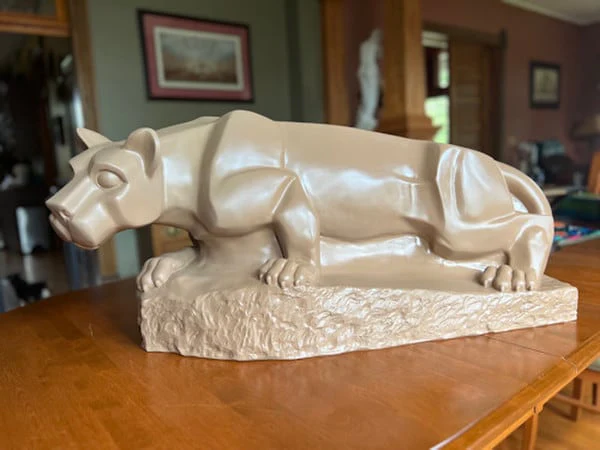 Nittany Lion Shrine Sculpture 36" W x 16" High - Image 8
