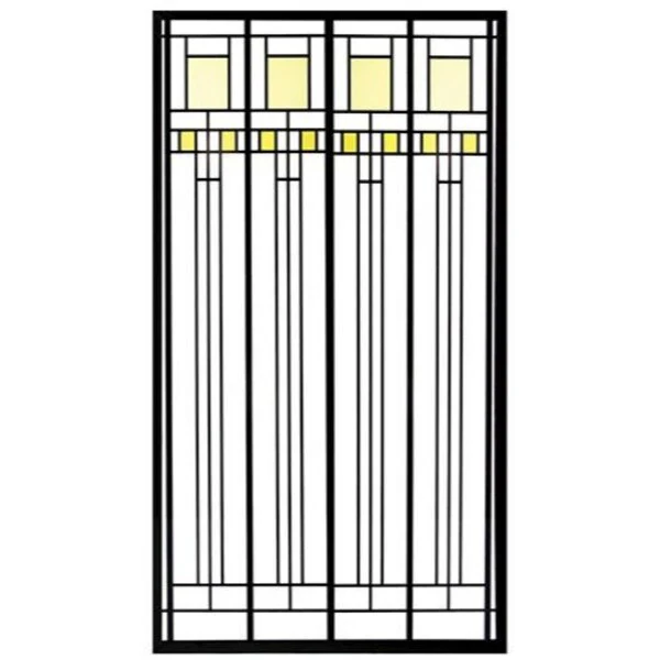 Oak Park H & S Playroom Window Replica Hanging