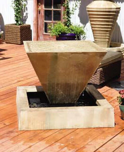 Oblique Fountain 36" High