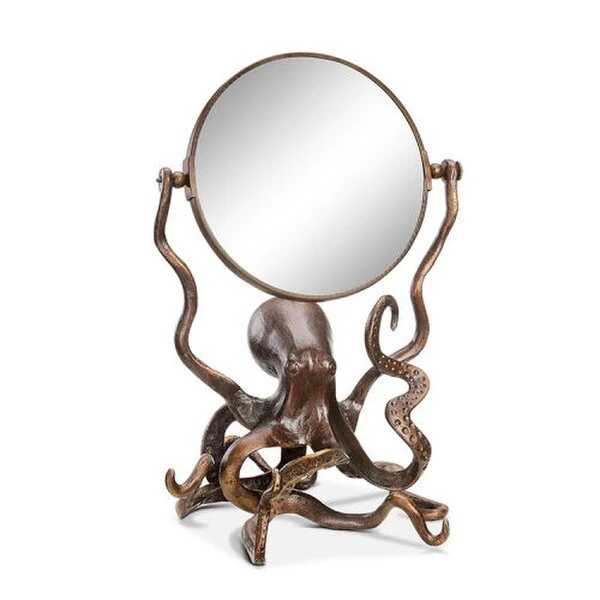 Octopus Sculptural Vanity Mirror
