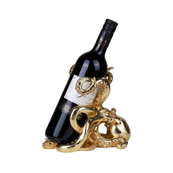 Octopus Sculptural Wine Bottle Holder