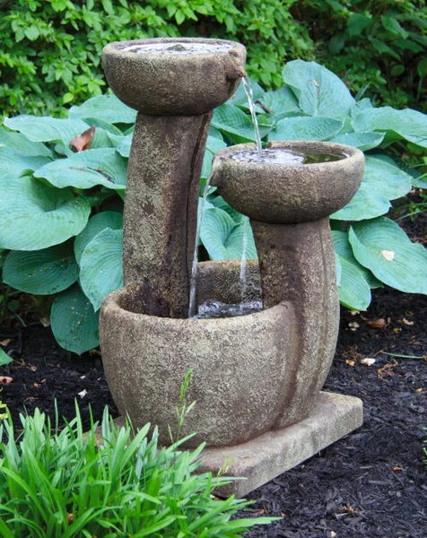 One Piece Graceful Dish Fountain