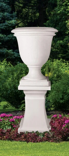 Orlando Urn & Avanti Pedestal Pairing 67" High - Image 3