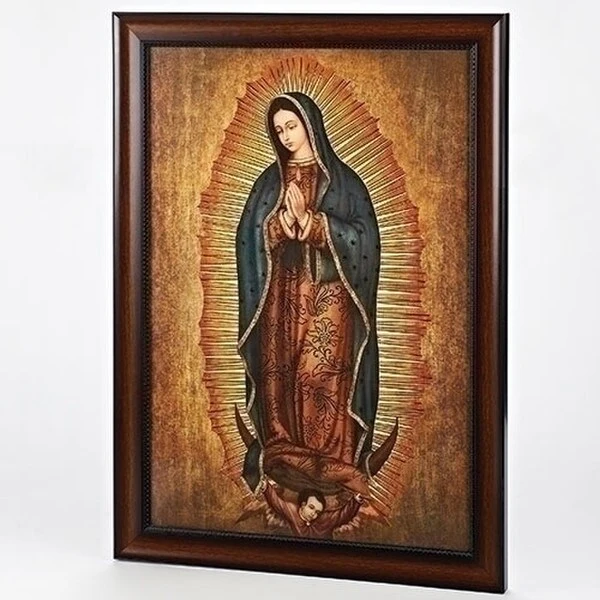 Our Lady of Guadalupe Framed Art 27" H