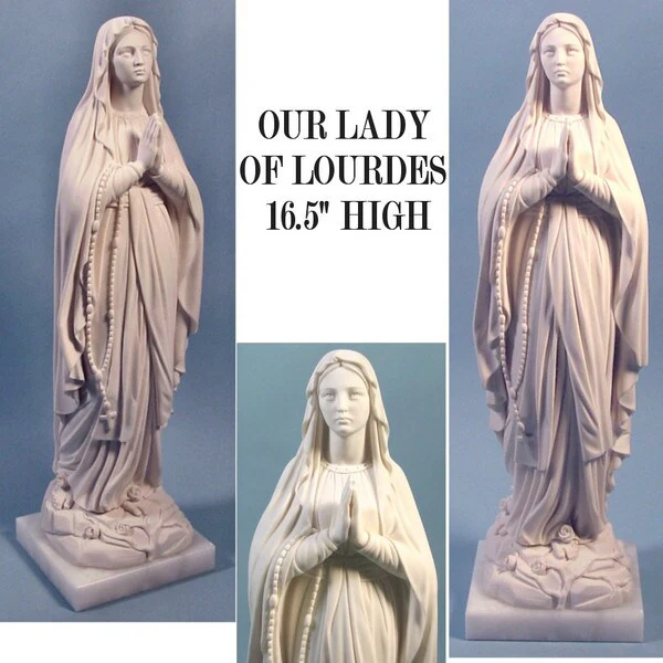 Our Lady Of Lourdes 16.5" High